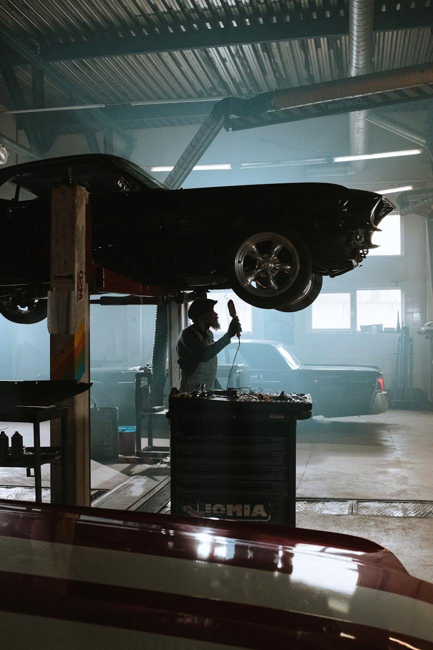 Garage trasformato in laboratorio